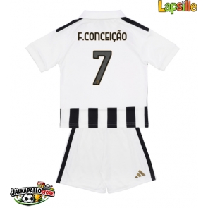 Juventus Francisco Conceicao #7 Kotipaita Lapsille 2026-27 Lyhythihainen (+ shortsit)